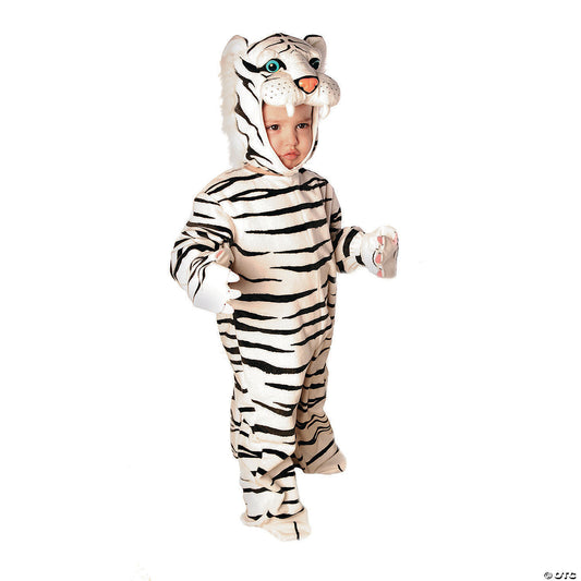 Tiger white plush 2t-4t