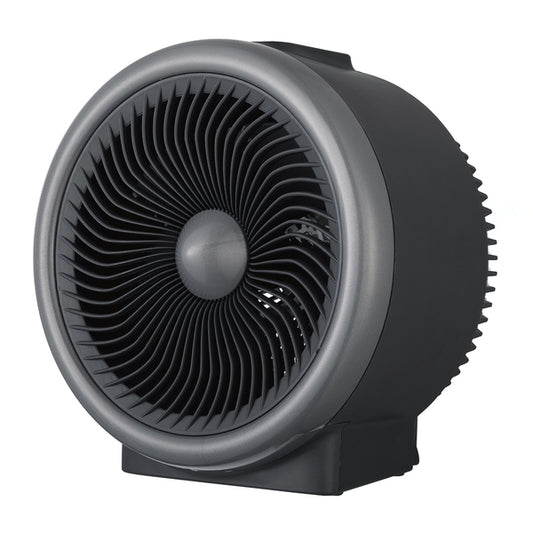 BLACK+DECKER BHDT118 BHDT118 1,500-Watt-Max Digital Turbo 2-in-1 Fan Heater with Thermostat, Silver and Black