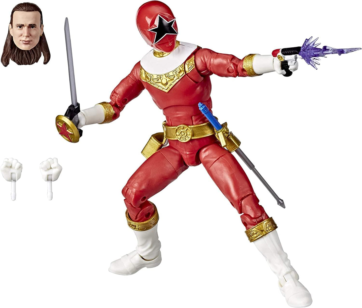 Power Rangers Lightning Collection 6 Inch Figure | Zeo Red Ranger