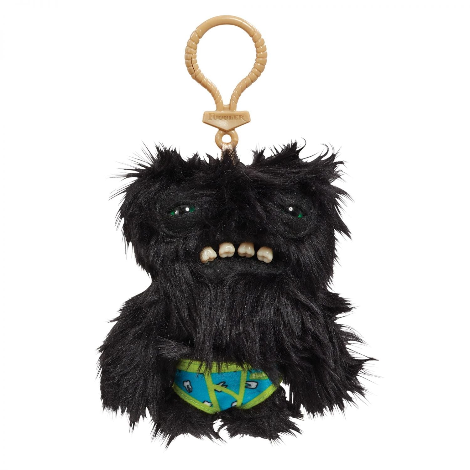 Fugglers 5-Inch Plush Clip-On | Wide Eyed Weirdo - Black