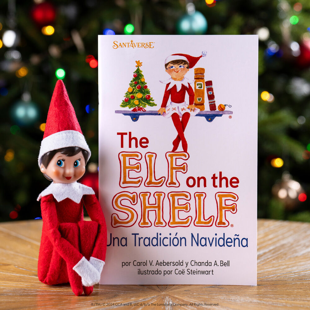 Spanish The Elf On the Shelf girl Story + Doll set