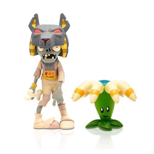 Plants Vs Zombies 3" Figure 2-Pack: Tomb Raiser Zombie & Bloomerang