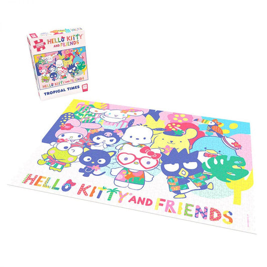 Sanrio Hello Kitty and Friends "Tropical Times" 1000 Piece Jigsaw Puzzle