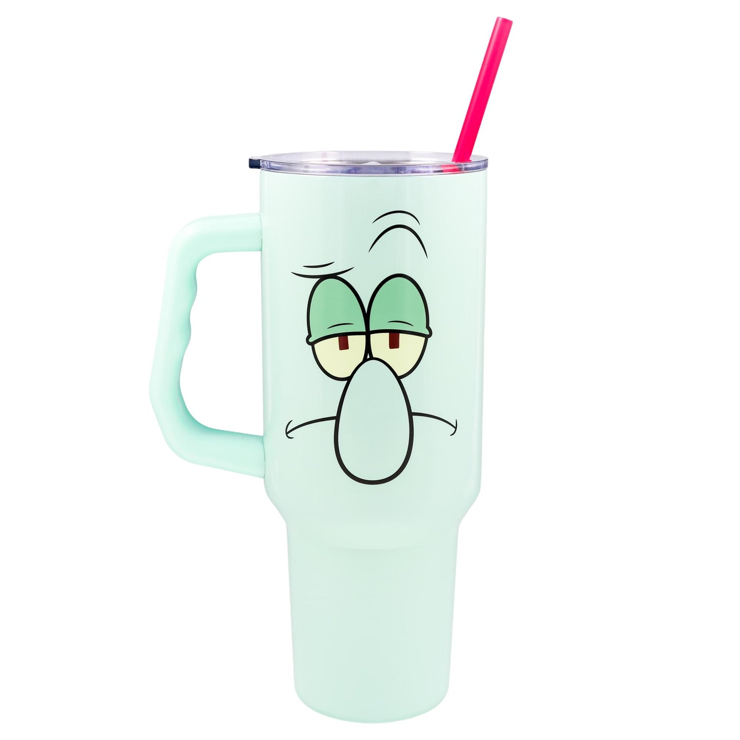 Nickelodeon SpongeBob SquarePants Squidward 40-Ounce Stainless Steel Tumbler