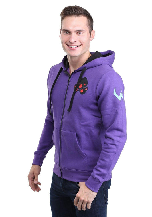 Overwatch Ultimate Widowmaker Purple Zip-Up Hoodie | XX-Small
