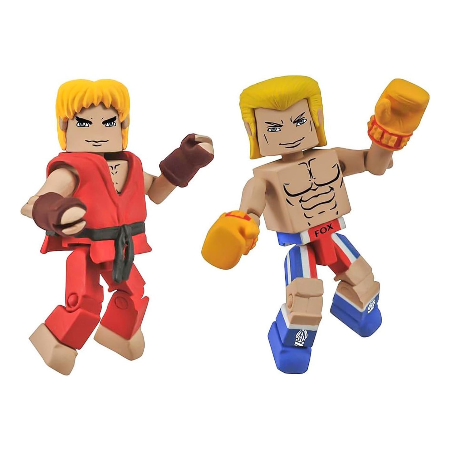 Street Fighter X Tekken Minimates Figure 2 Pack Ken vs Steve