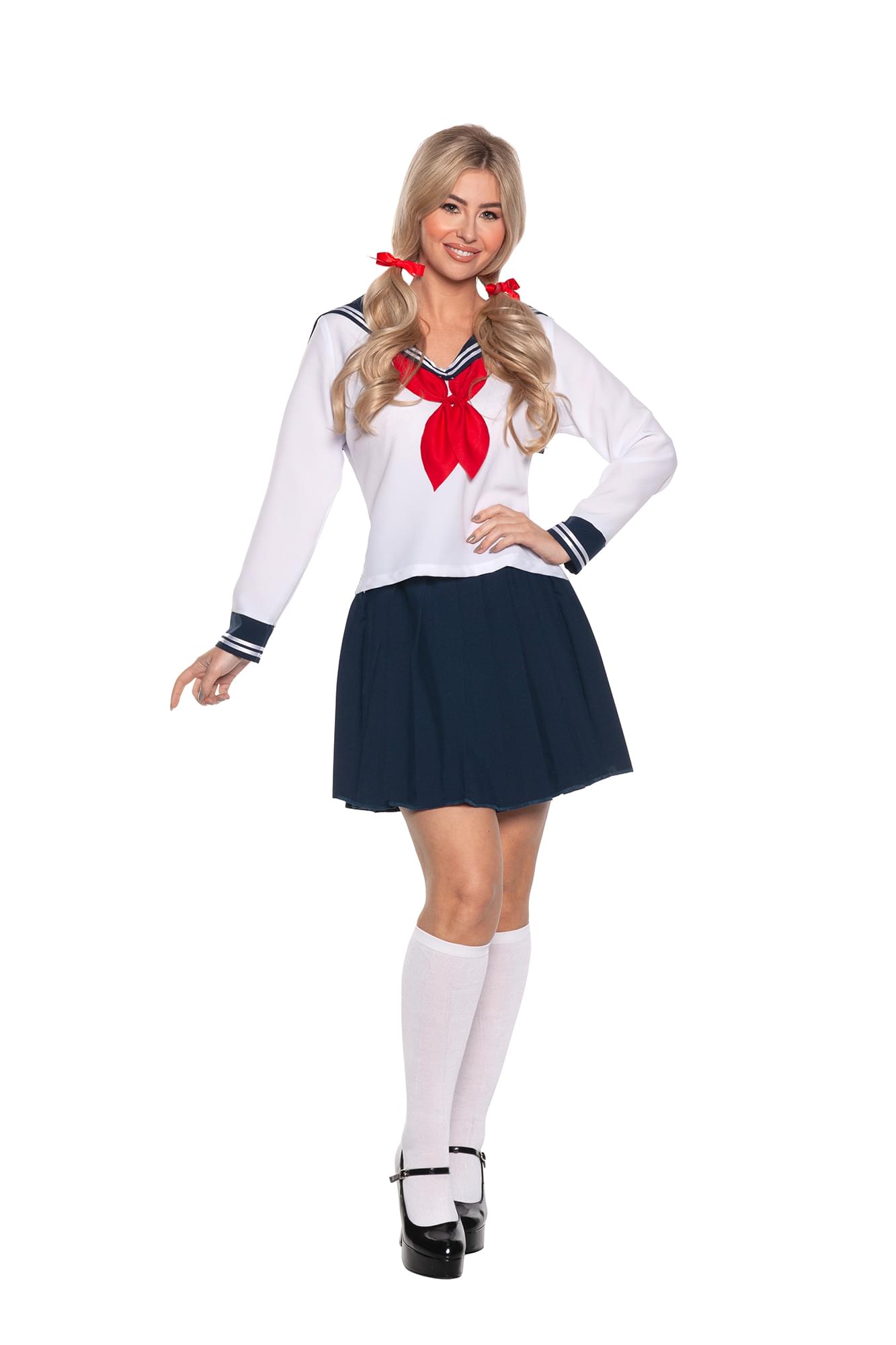 Anime Cosplay Sailor Adult Costume | Medium