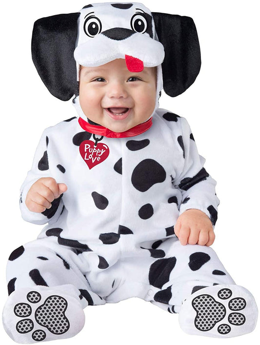 Dalmatian Puppy Dog Baby Costume | S/6-12Mo