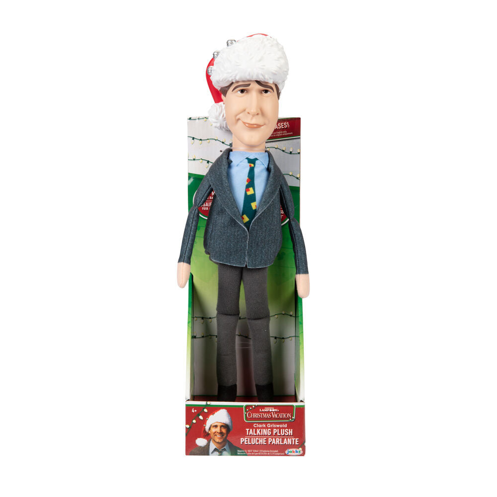 English Christmas Vacation Clark Griswold Talking doll