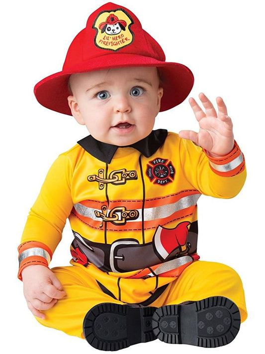Fearless Firefighter Infant Costume 6-12 Months