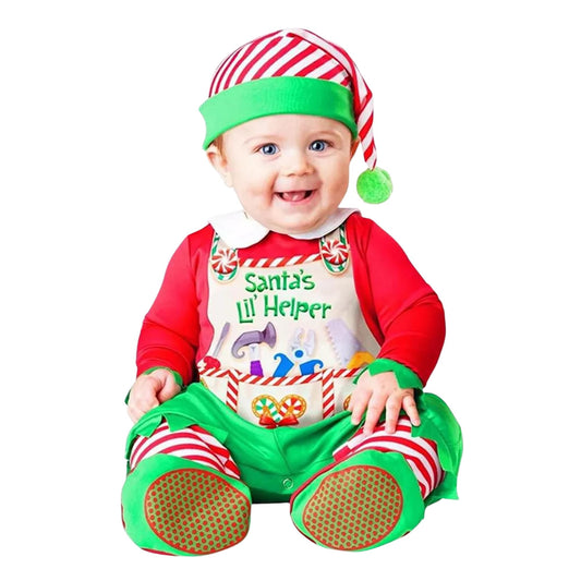 Santa's Lil' Helper Infant Costume: 18-24 Months