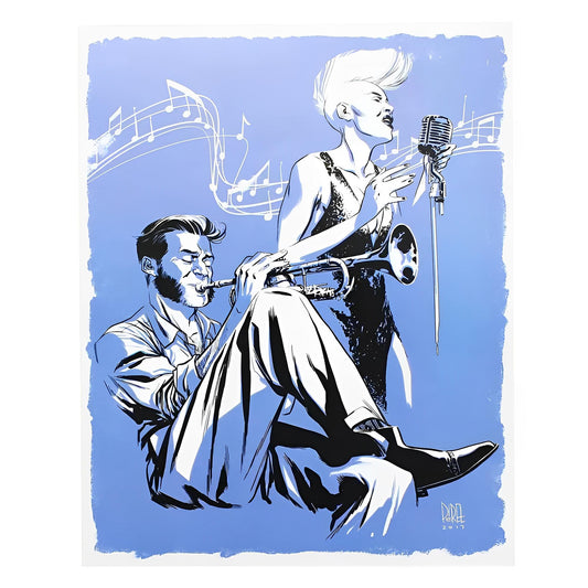 X-Men Jazz 8x10 Art Print by Ramon Perez (C2E2 Nerd Block Exclusive)
