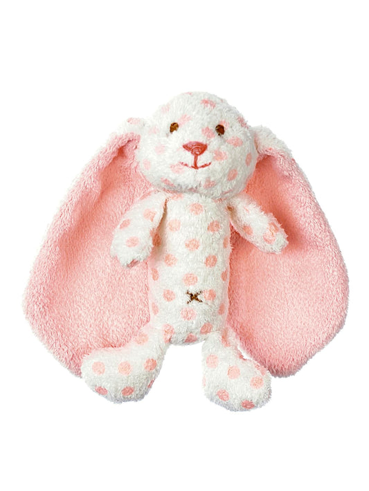 Teddykompaniet Big Ears Plush Baby Rattle | Bunny