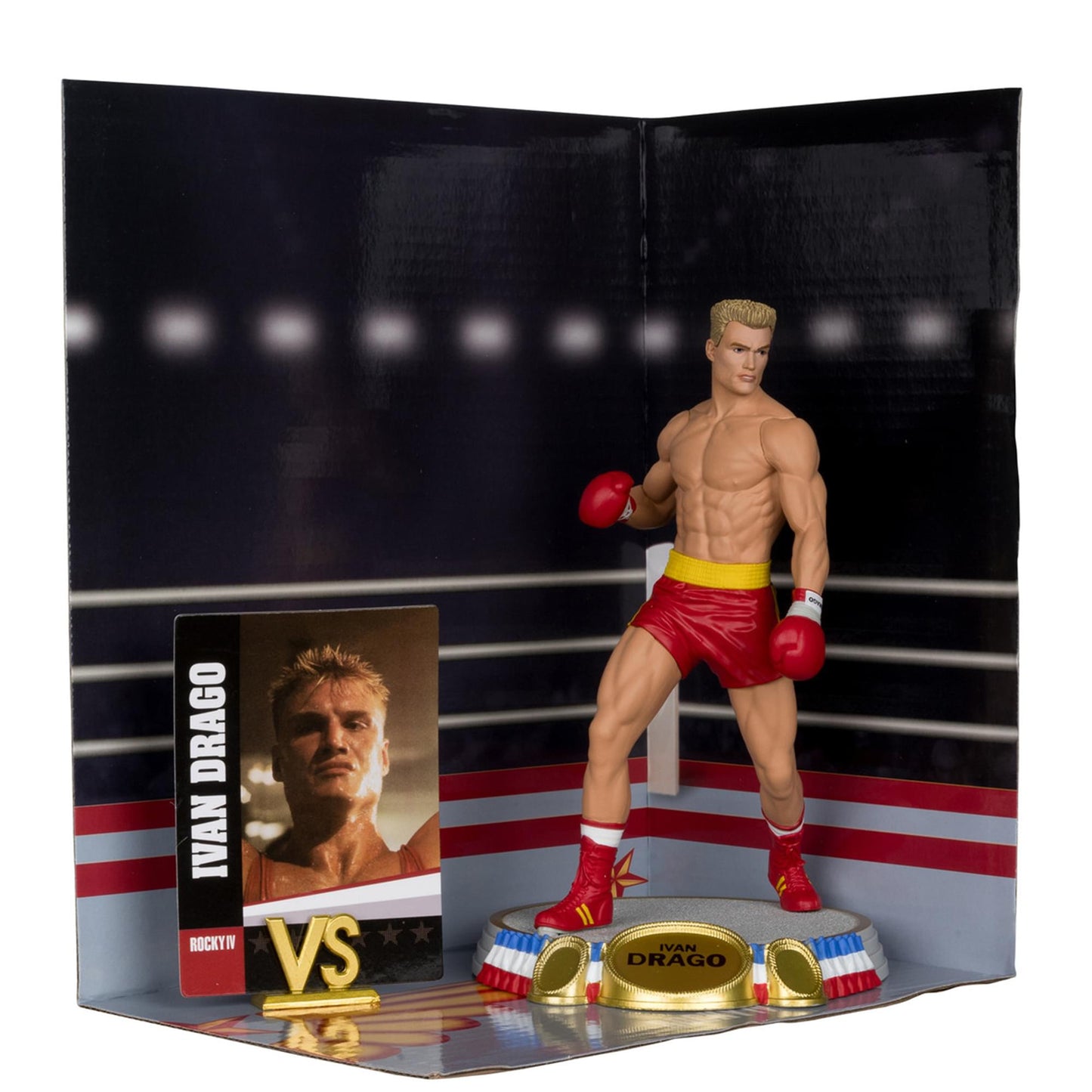Rocky Movie Maniacs 6 Inch Posed Figure | Ivan Drago (Rocky IV)