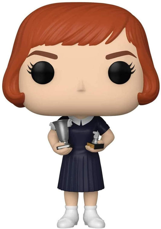 Queens Gambit Funko POP Vinyl Figure | Beth Harmon w/ Trophies